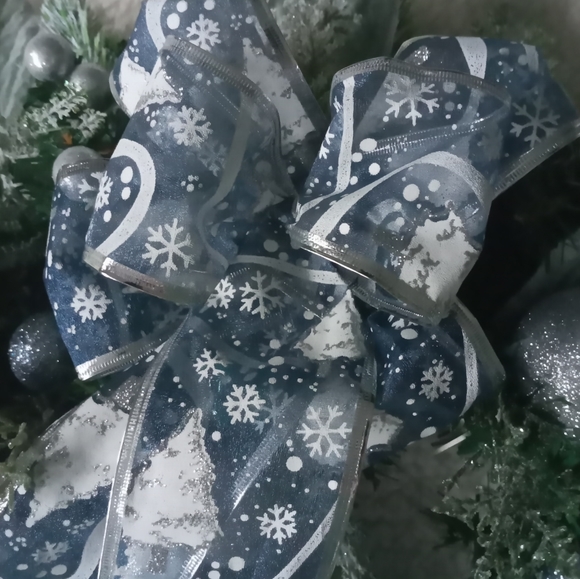 Christmas 22" Jackfrost Wreath Farmhouse Handmade Deer Pre Lite - Picture 2 of 10